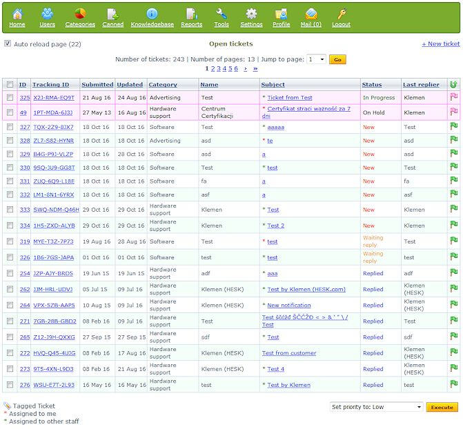 Remote Hosted Help Desk